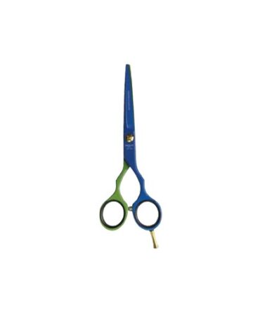 HENBOR PROF CISEAUX CHEVEUX 6 BLUE&GREEN